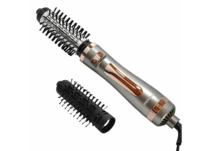 Фен-щетка Gemei GM-4830, 1000 Вт, стайлер 2 в 1