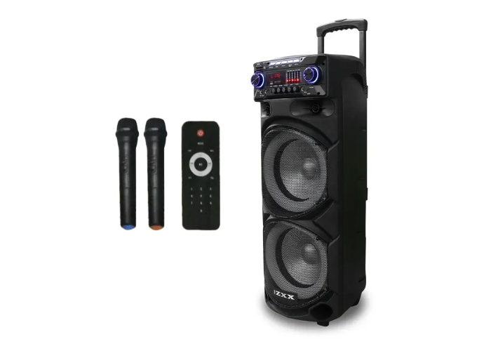 Акустическая переносная колонка ZXX-9292 60Вт 2x10"