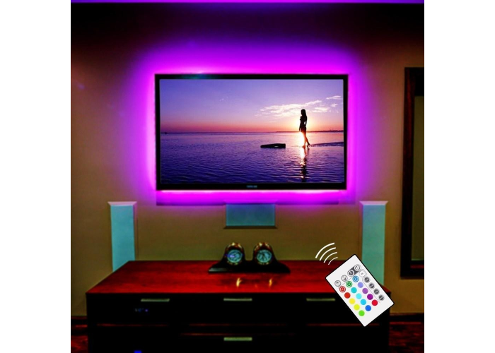 Светодиодная Led Лента 3M для Телевизора APP, RGB