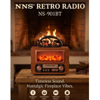 Радиоприёмник GOLON NS-901BT, с аккумулятором, Bluetooth, USB и подсветкой