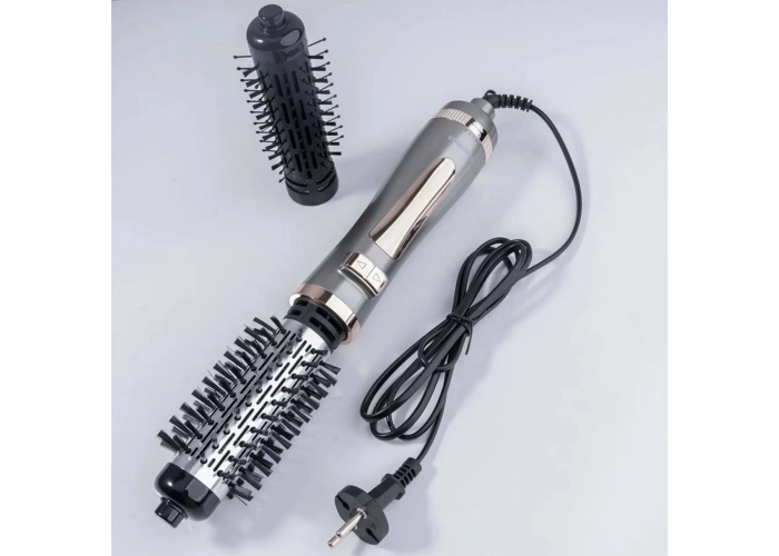 Фен-щетка Gemei GM-4830, 1000 Вт, стайлер 2 в 1