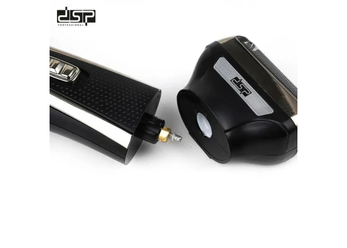 Электробритва + триммер DSP 60090, 3 в 1, аккумуляторная, с USB-зарядкой