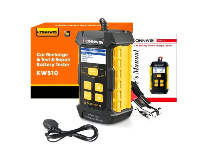 Зарядное устройство для автомобильного аккумулятора KONNWEI KW510