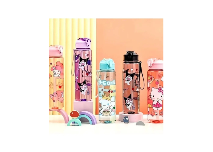 Детская бутылка для воды с героями Sanrio (700 мл)