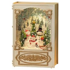 XMAS Новогодний ночник «Книга» WDL-24023B (белый)