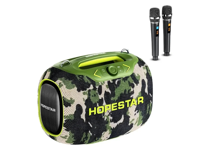 Портативная Bluetooth-колонка Hopestar PartyBox, 120 Вт, RGB, IPX6, Power Bank, караоке