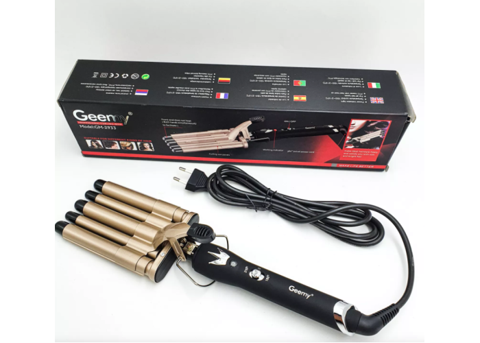 Плойка для завивки волос GEEMY GM-2933