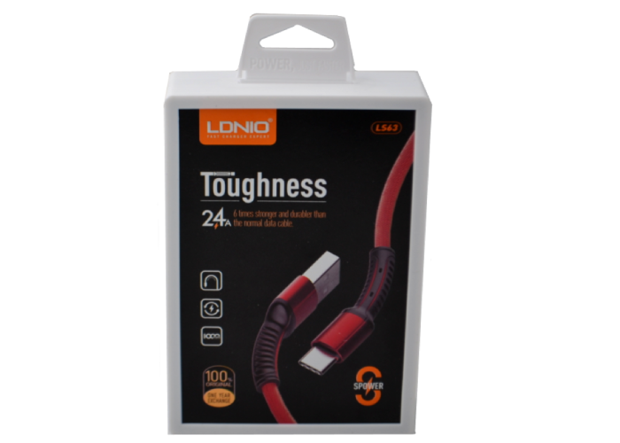 Кабель LDNIO LS63 lightning cable 1м