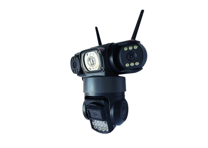 Wi-Fi IP-камера с 3 объективами (APP V380/V380Pro, PTZ, IP66)