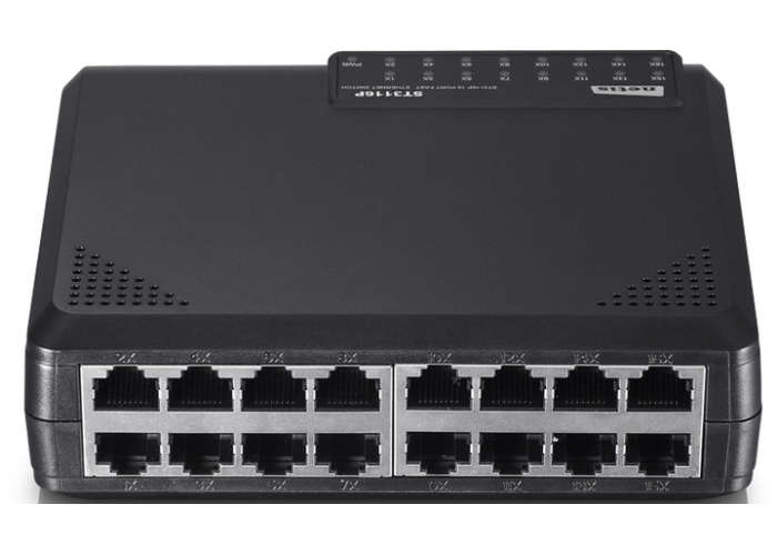 Коммутатор сетевой Netis ST3116P, 16 портов