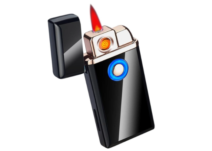 Зажигалка спиральная USB TH 705 2IN1 Газ + USB Charge (5408)