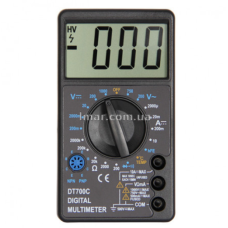 Мультиметр тестер цифровой Digital Multimeter DT-700C со звуком и датчиком температуры