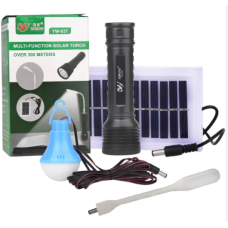 Фонарик ручной BL YW-037 +bulb+solar 8409