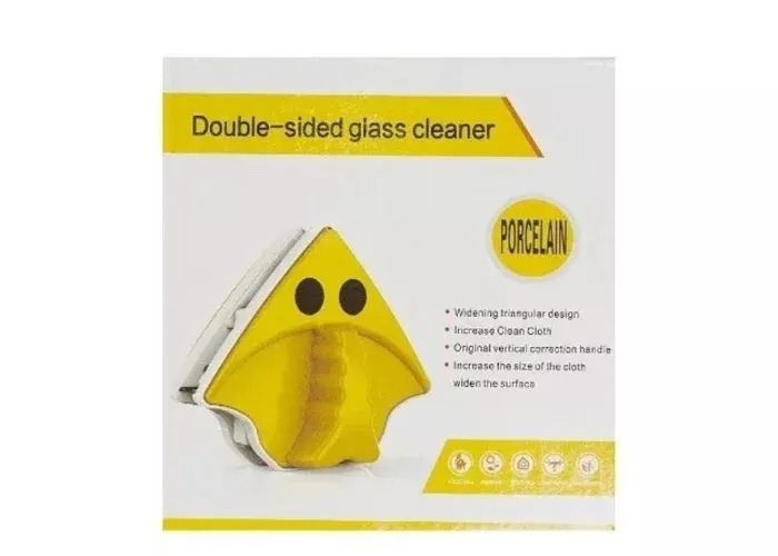 Магнитная щётка для мытья окон с двух сторон Glass Wiper