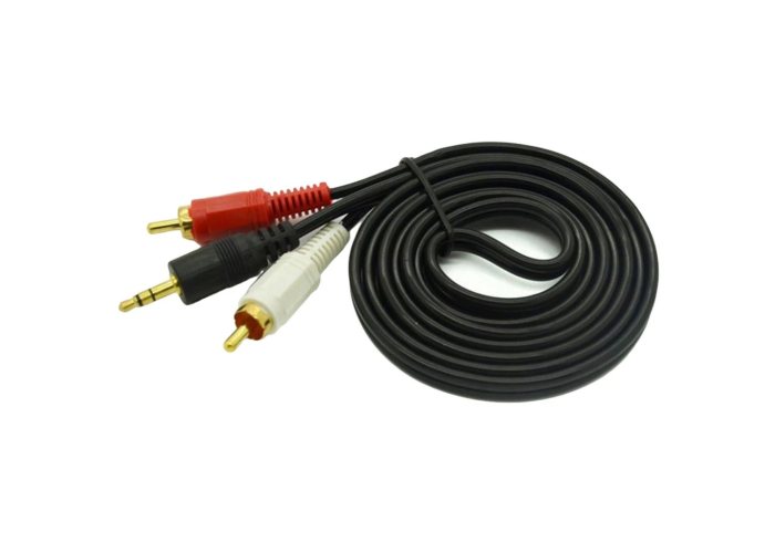 Шнур AUX 3,5 мм – 2 RCA (2R) 1,5 м 3015