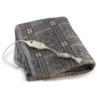 Электропростынь Electric Blanket, 150 × 120 см, серая клетка