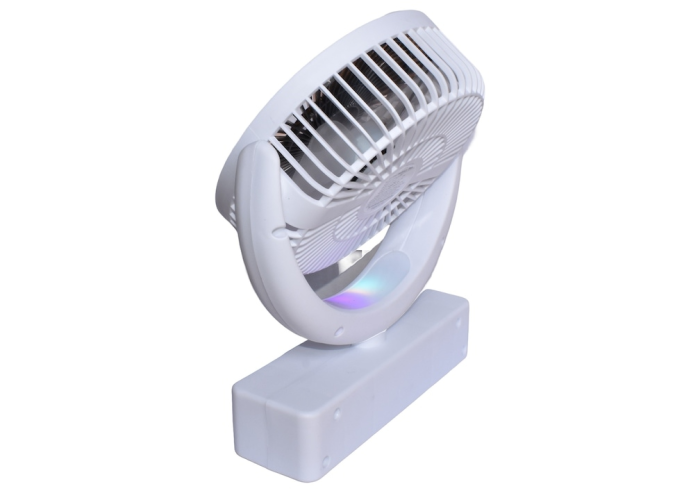 Вентилятор настольный Desktop Loop Fan F23, аккумуляторный, 5 скоростей, дисплей, таймер,