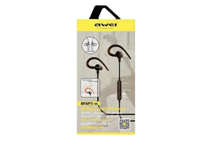 Наушники вакуумные с микрофоном MDR B925BL + BT AWEI