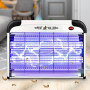 Электрическая лампа-ловушка 16 Вт для насекомых Pest Killer, от сети, 34,5 × 9,2 × 2,4 см