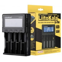 Зарядное устройство LiitoKala Lii‑PD4, универсальное, с LCD (для AA, AAA, 18650, 26650, 21700)
