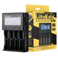 Зарядное устройство LiitoKala Lii‑PD4, универсальное, с LCD (для AA, AAA, 18650, 26650, 21700)