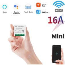 Беспроводный Wi-Fi выключатель релле Smart Home 16А 7926