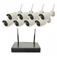 Комплект видеонаблюдения 5G Kit (8 беспроводных камер) WiFi 4ch NVR/DVR