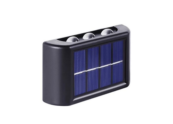 Светильник садовый, 6 LED, с солнечной панелью
