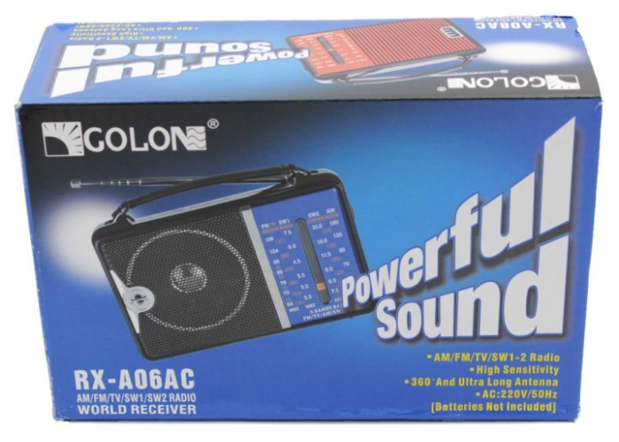 Радиоприемник Golon RX-A06AC