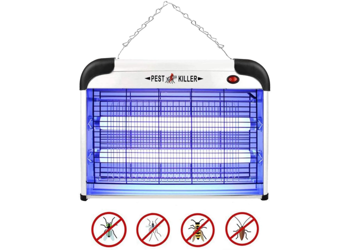 Электрическая лампа-ловушка 16 Вт для насекомых Pest Killer, от сети, 34,5 × 9,2 × 2,4 см