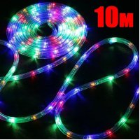 Уличная Гирлянда 10 метров Силиконовый Шланг LED