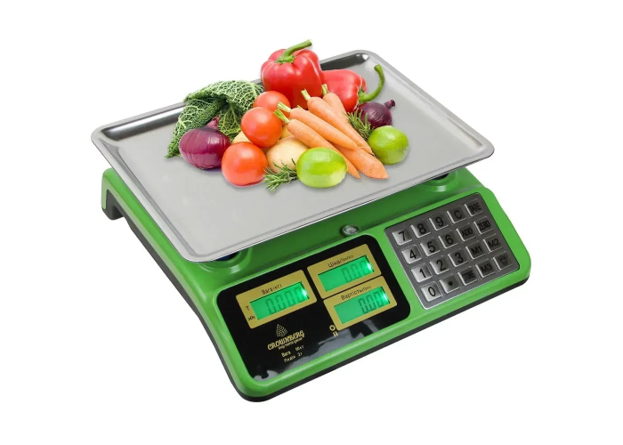 Электронные торговые весы Crownberg CB-5010, до 50 кг, платформа 25×35 см