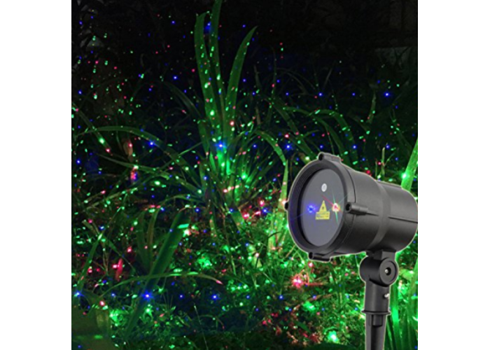 Уличный декоративный лазерный проектор Moving Garden Laser Light (без пульта ДУ)
