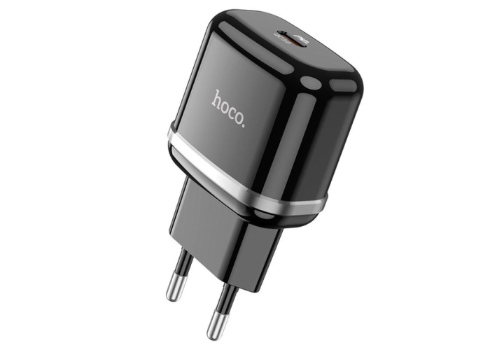 Сетевое зарядное устройство HOCO N24 Type-C, 20W, 3A, QC/PD