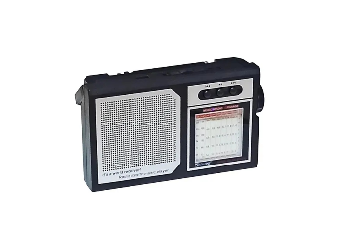 Радиоприёмник GOLON RX-BT329S с Bluetooth, солнечной панелью, USB/microSD