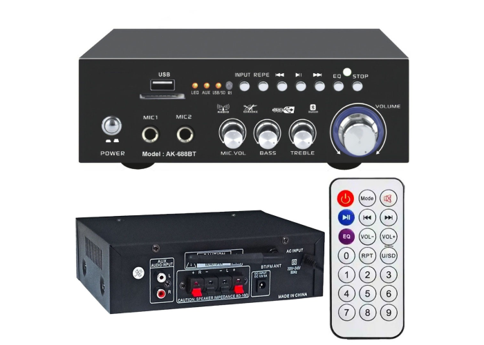 Усилитель AMP 688 BT 2CH
