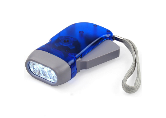Ручной фонарик Hand-pressing Flash Light