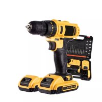 Аккумуляторный шуруповерт CB-3981, 64V, с набором насадок и 2 аккумуляторами