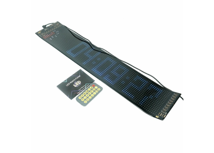 Гибкий светодиодный экран 192 × 1330мм LED Matrix Panel APP WiFi RGB