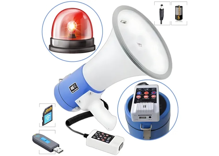 Громкоговоритель Power Megaphone ER-66 USB, 50 Вт