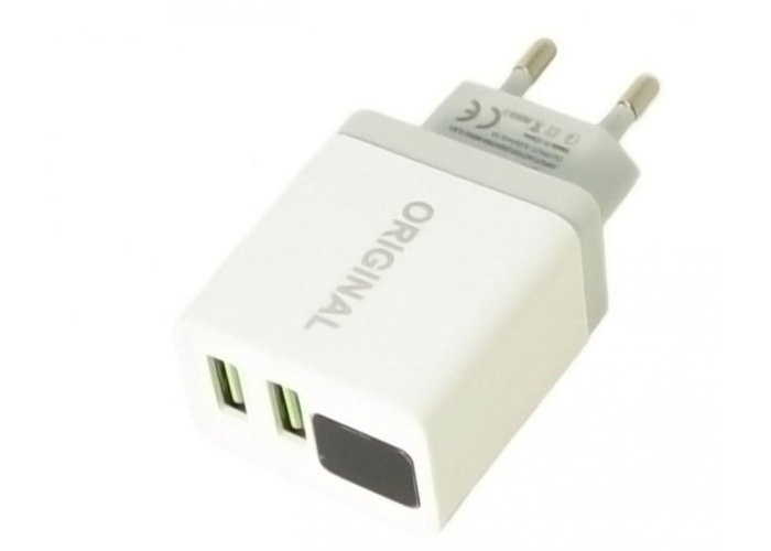 Адаптер (A-14) 220v 2 usbCX QC03