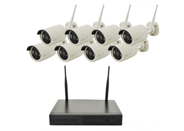 Комплект видеонаблюдения 5G Kit (8 беспроводных камер) WiFi 4ch NVR/DVR