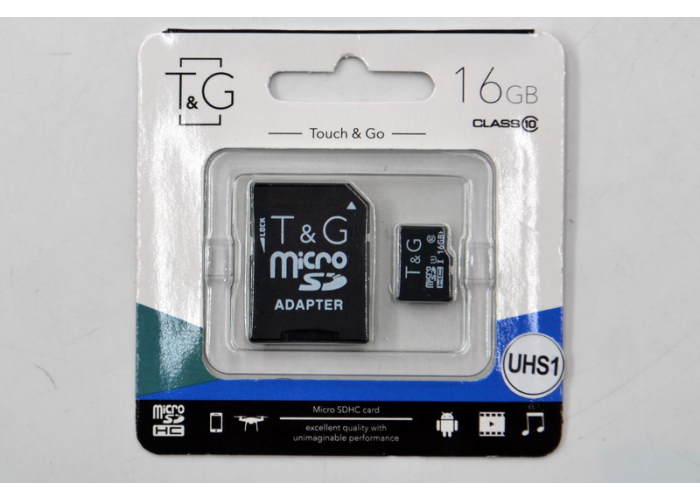 Карта памяти MicroSD TG 16 Gb (Class 10)