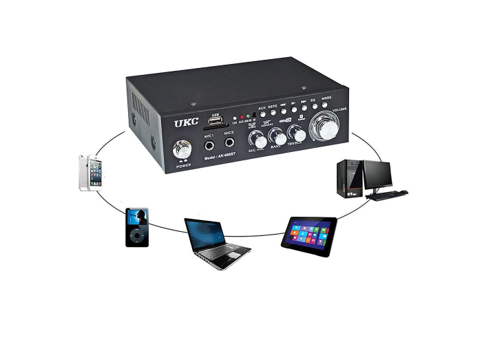 Усилитель AMP 688 BT 2CH