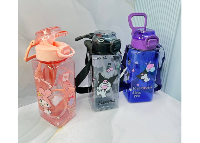 Спортивная бутылка для воды с героями Sanrio, 850 мл