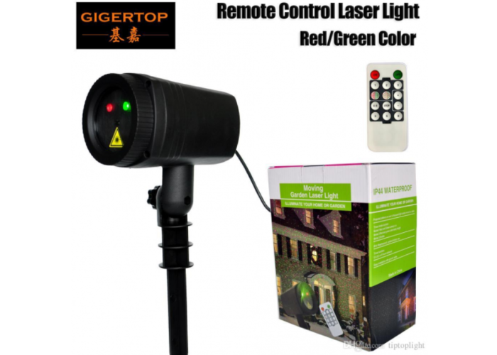 Уличный декоративный лазерный проектор Moving Garden Laser Light (без пульта ДУ)