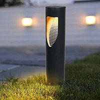 Садовый солнечный светильник Garden Light 2, столбик, 34×8 см, IP65
