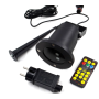 Лазерный звездный проектор с пультом Star Shower Laser Light (металл)