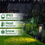 Садовый солнечный светильник Garden Light 2, столбик, 34×8 см, IP65