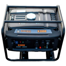 Бензогенератор KingWay K3000, 3,0 кВт, 230 В
